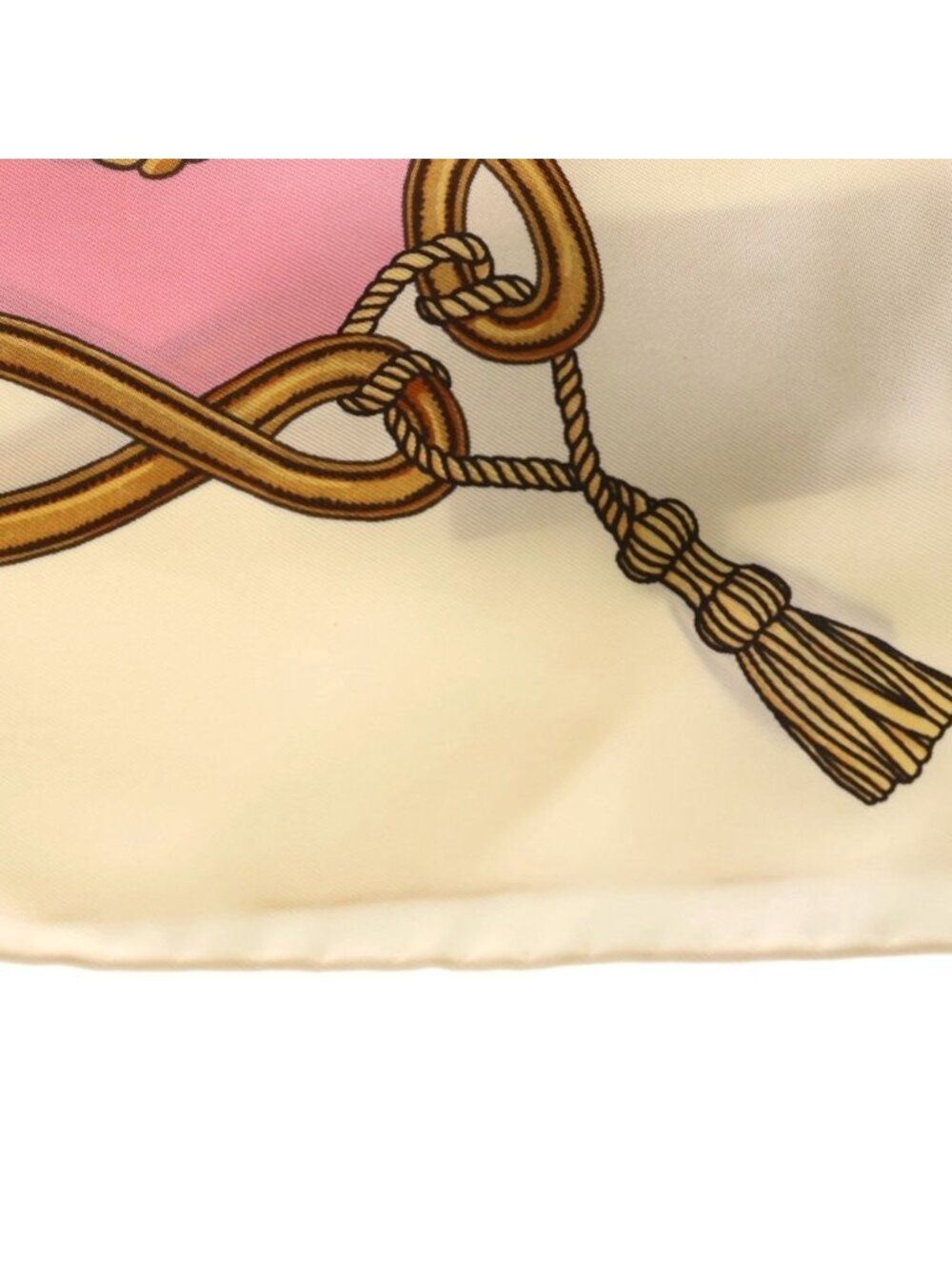 Gucci Optical Silk Scarf Bandana Pink White - Picture 3 of 6